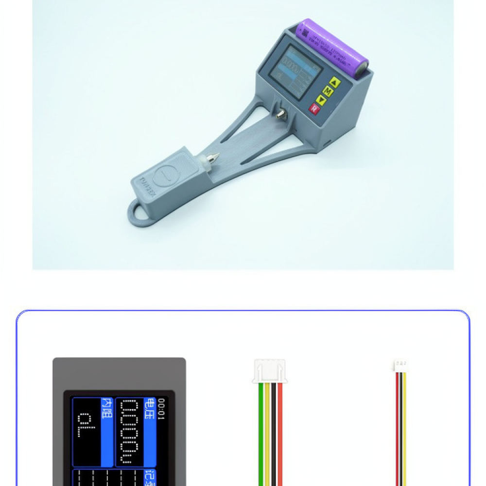 Battery Internal Resistance Tester Four Wire - Testeur de tension et de résistance