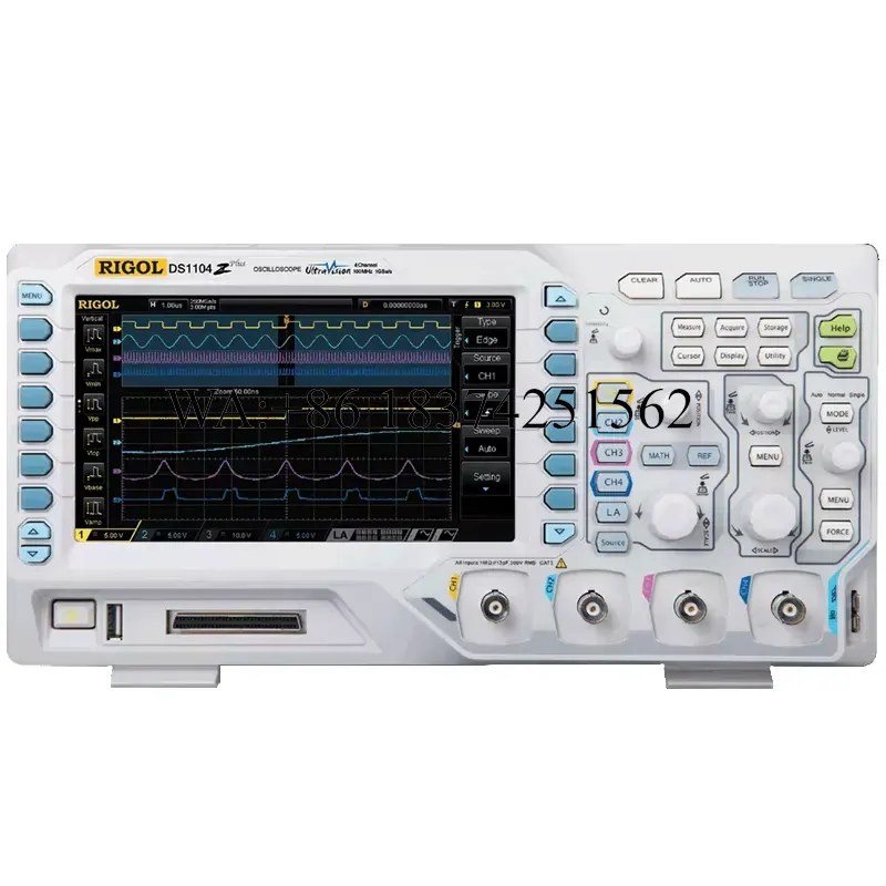 Digital Storage Oscilloscope 4 Channel 100Mhz - Wmwmnu pour oscilloscope numérique de stockage
