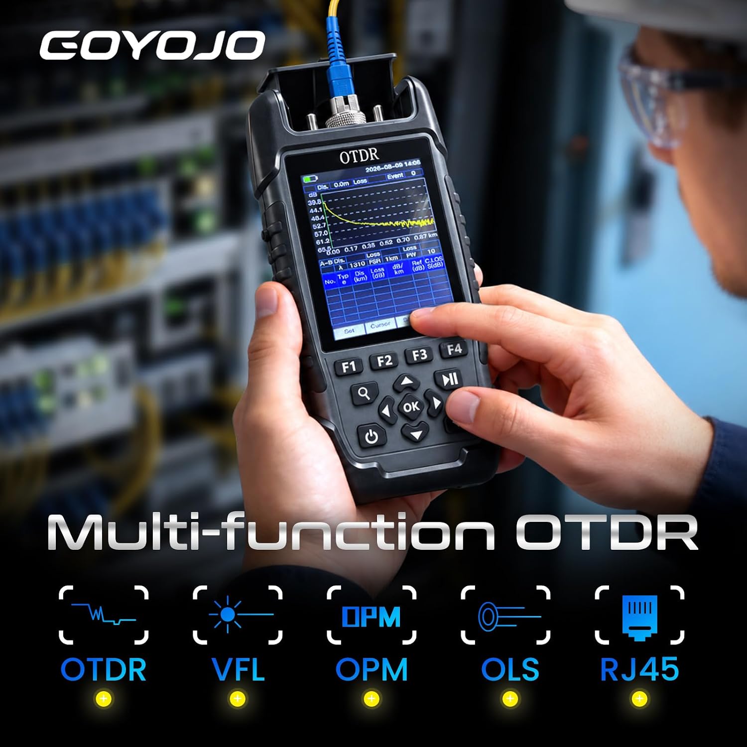 Optical Time Domain Reflectometer Otdr 1310 1550Nm - Réflectomètre optique à domaine temporel (OTDR)
