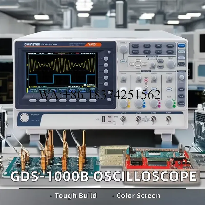 Digital Storage Oscilloscope 4 Channel 100Mhz - Wmwmnu pour oscilloscope numérique à stockage