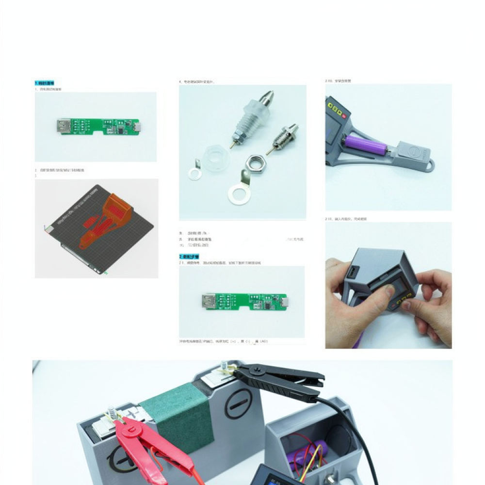 Testeur de tension et de résis - Battery Internal Resistance Tester Four Wire avis et prix