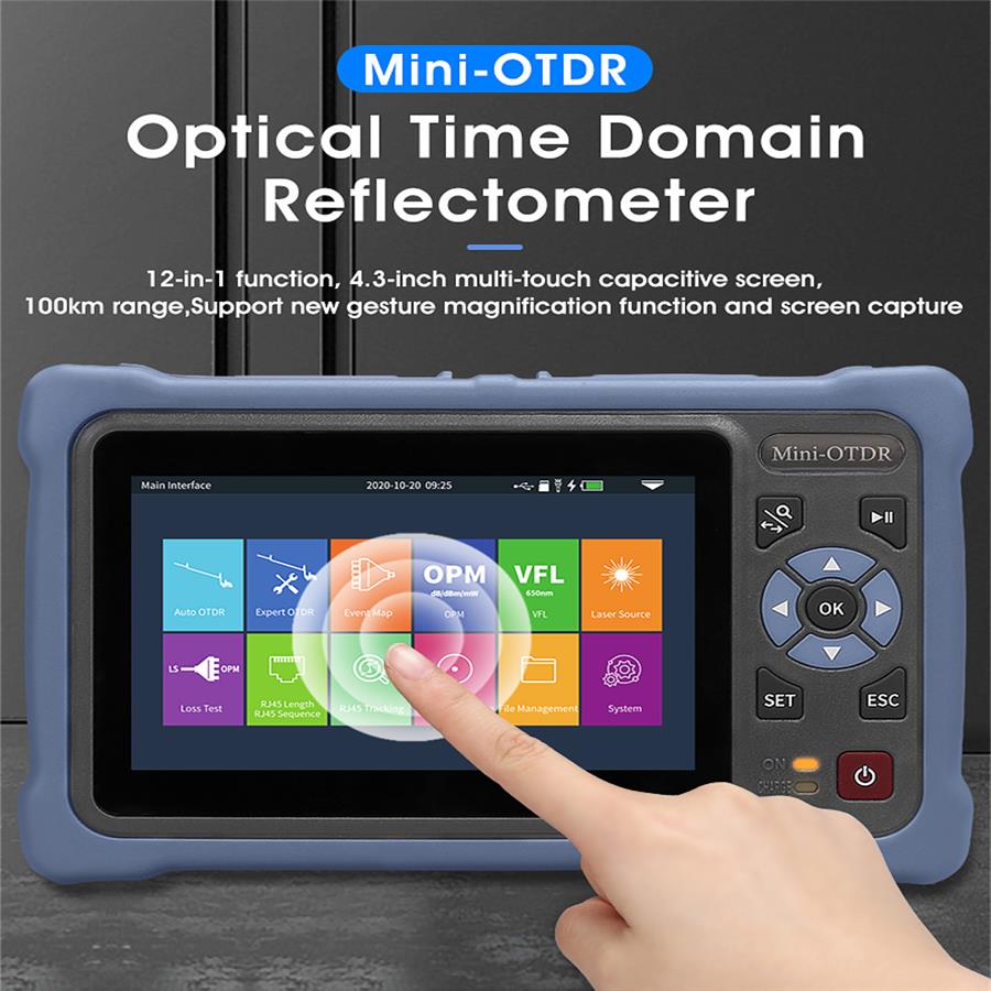 Réflectomètre optique à domain - Optical Time Domain Reflectometer Otdr 1310 1550Nm avis et prix